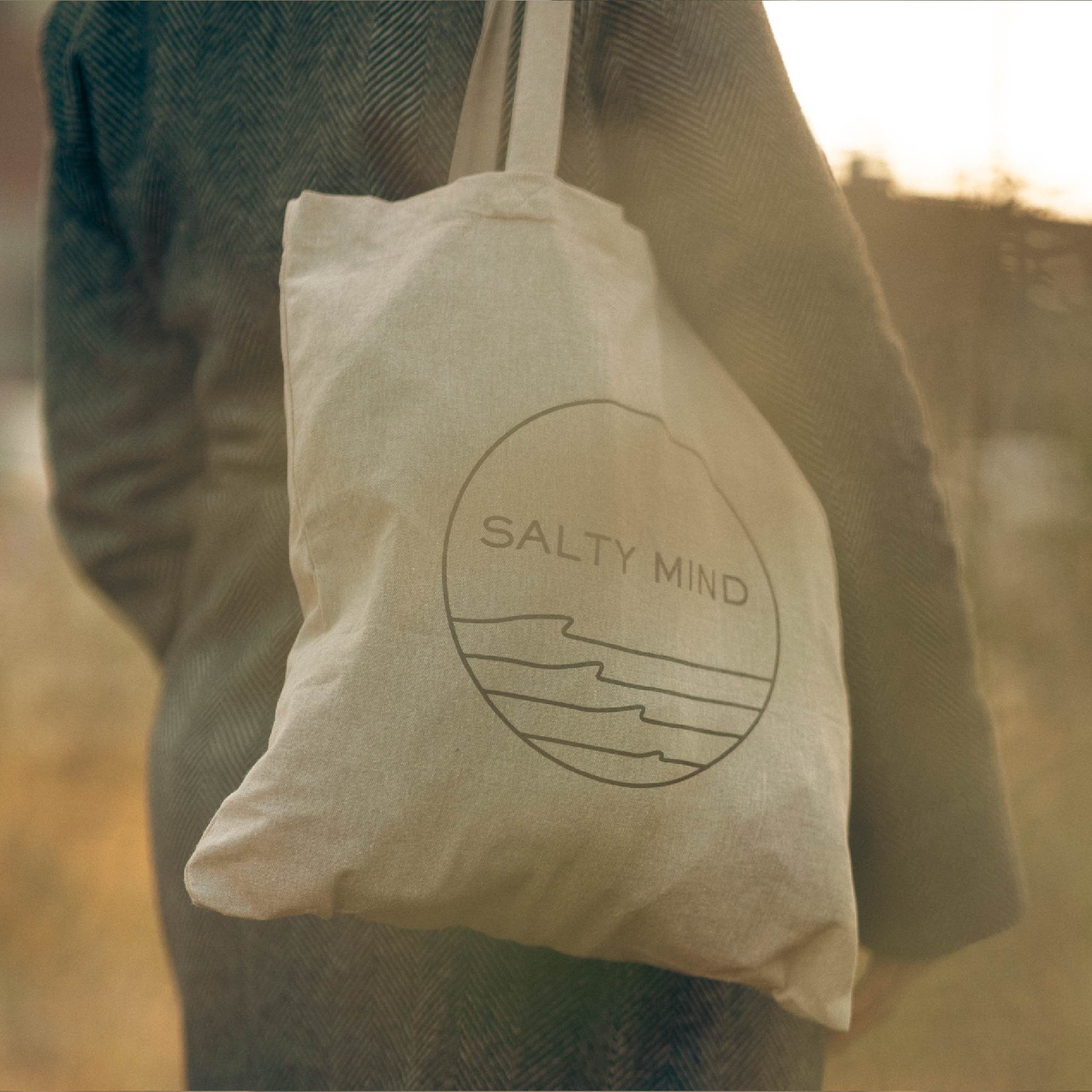 Tasche mit Salty Mind Logo