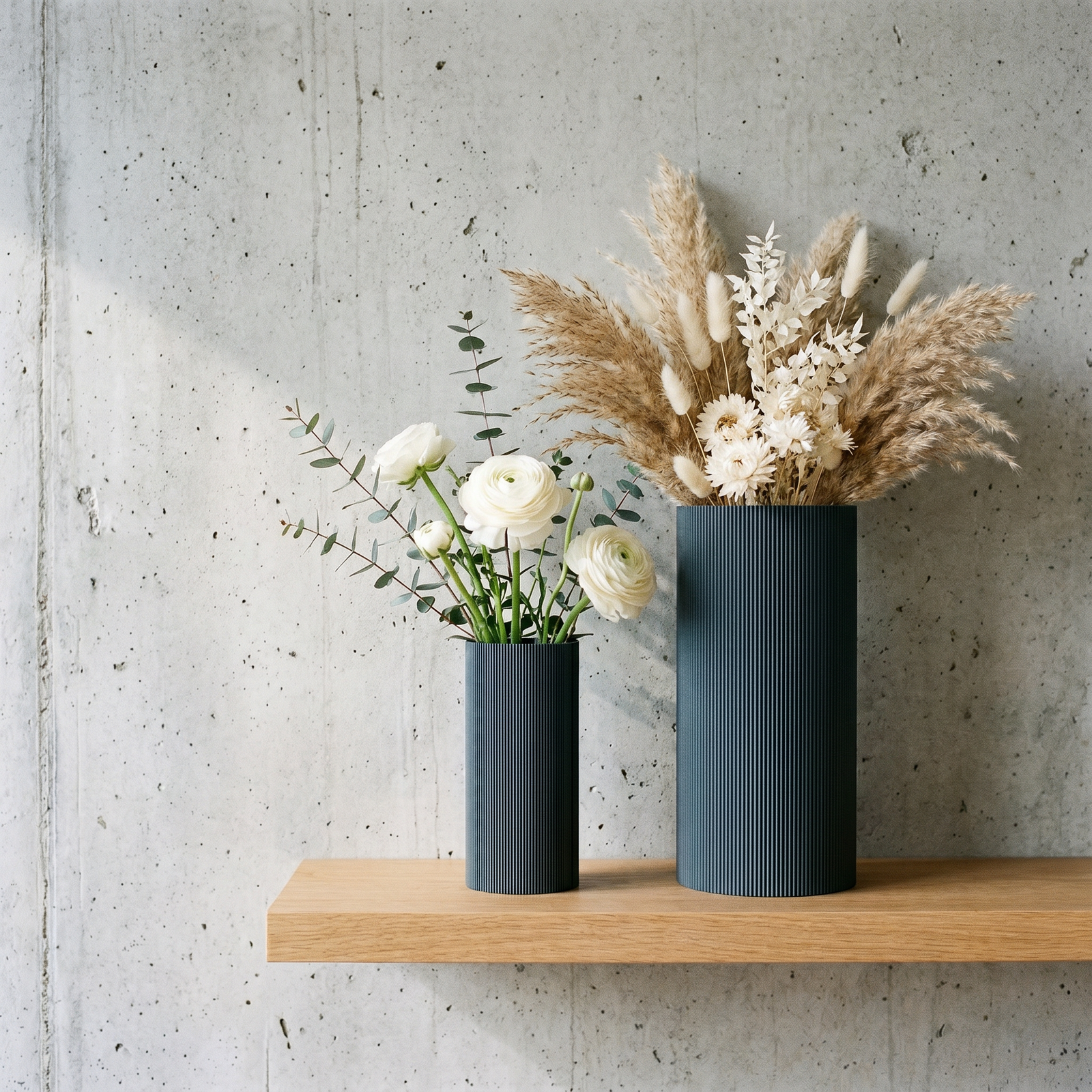 Vasen für Trockenblumen: Welche Form, welches Material, welche Größe?