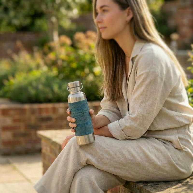 Korksleeve Trinkflasche: Warum Kork der bessere Griff ist