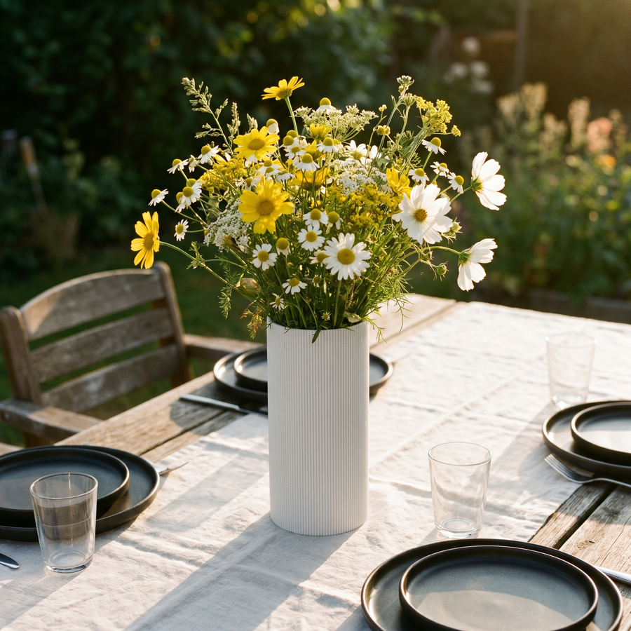 Lined Vase