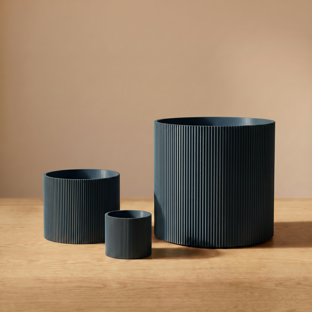 H: 5cm ∅ 7cm / Graublau