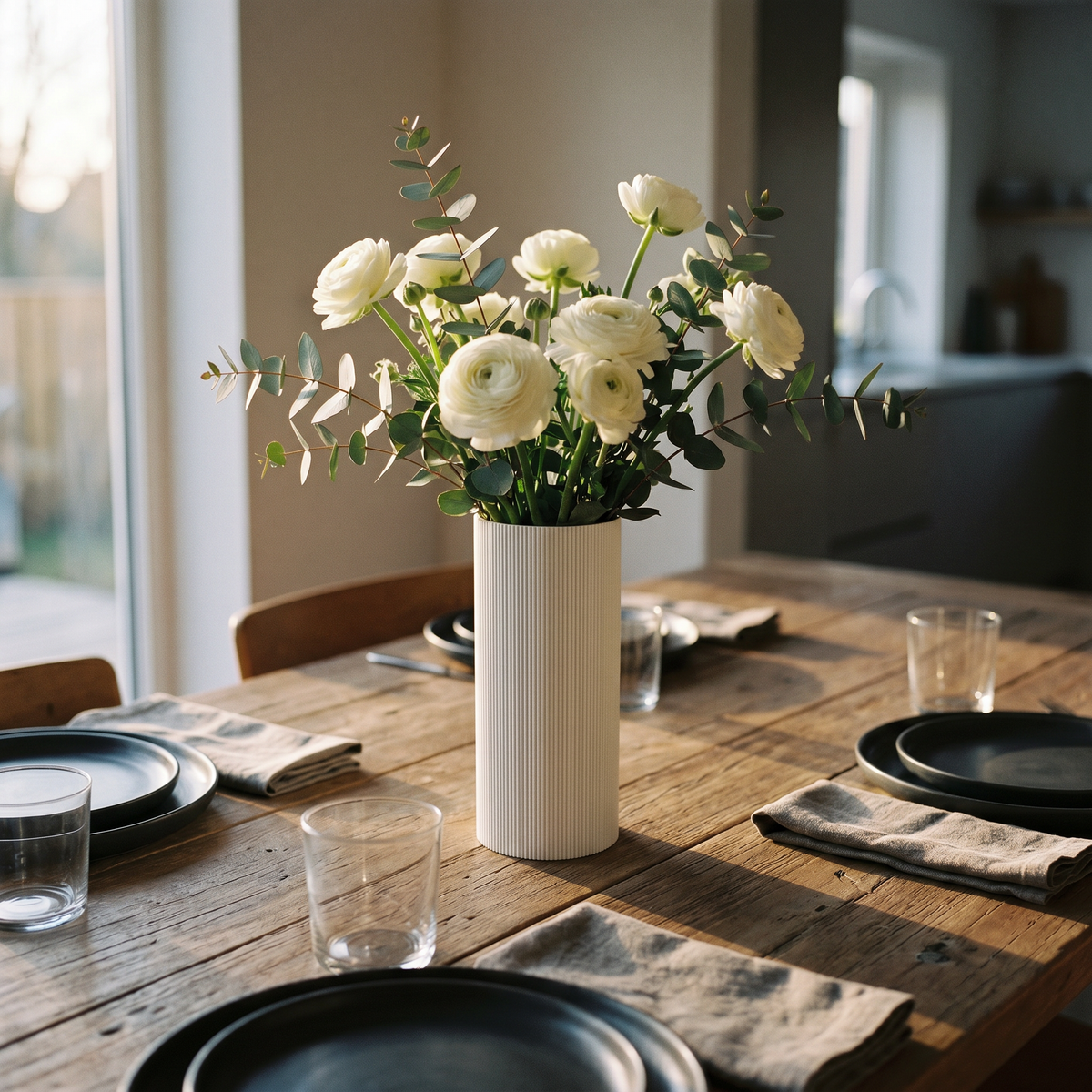 Lined Vase