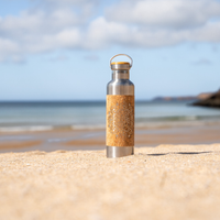 Edelstahltrinkflasche mit Kork - 750ml