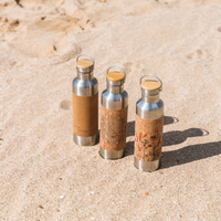 Edelstahltrinkflasche mit Kork - 750ml