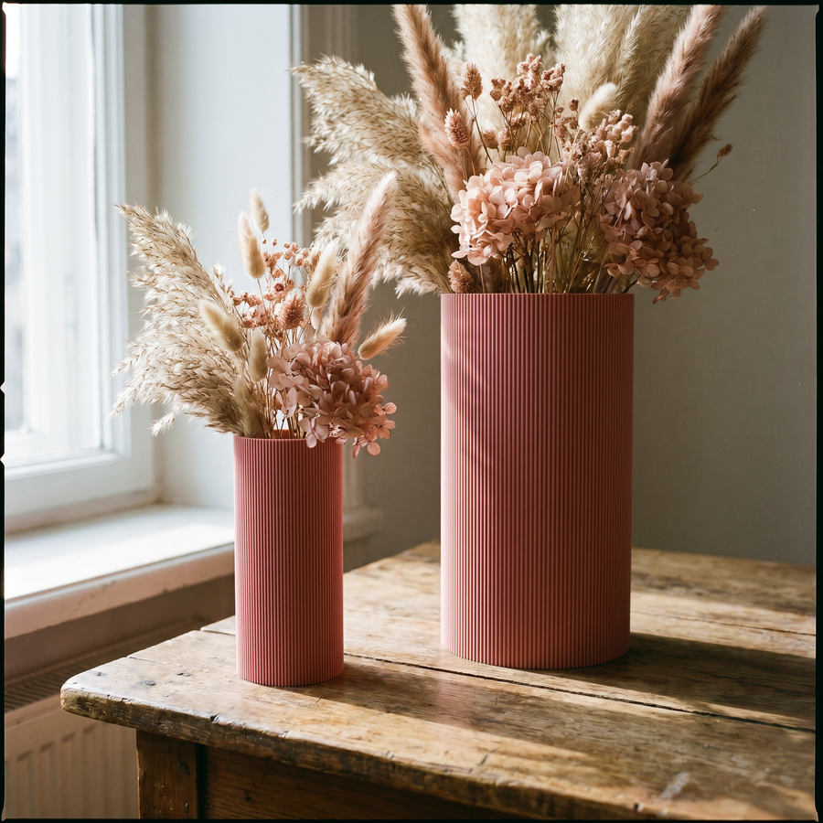 Lined Vase