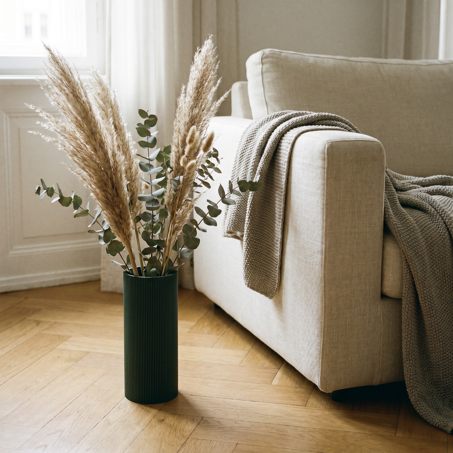 Lined Vase