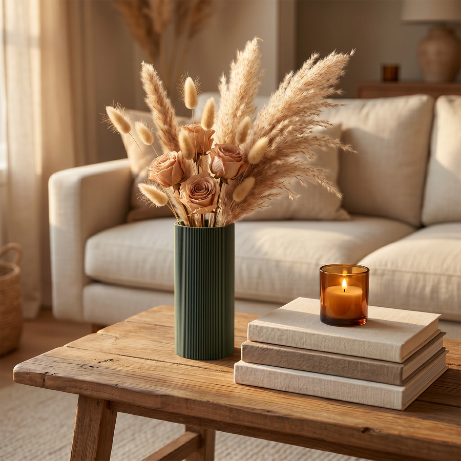 Lined Vase