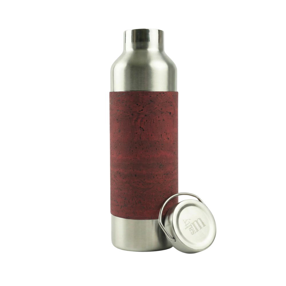 Ohne Teesieb / dunkelrot