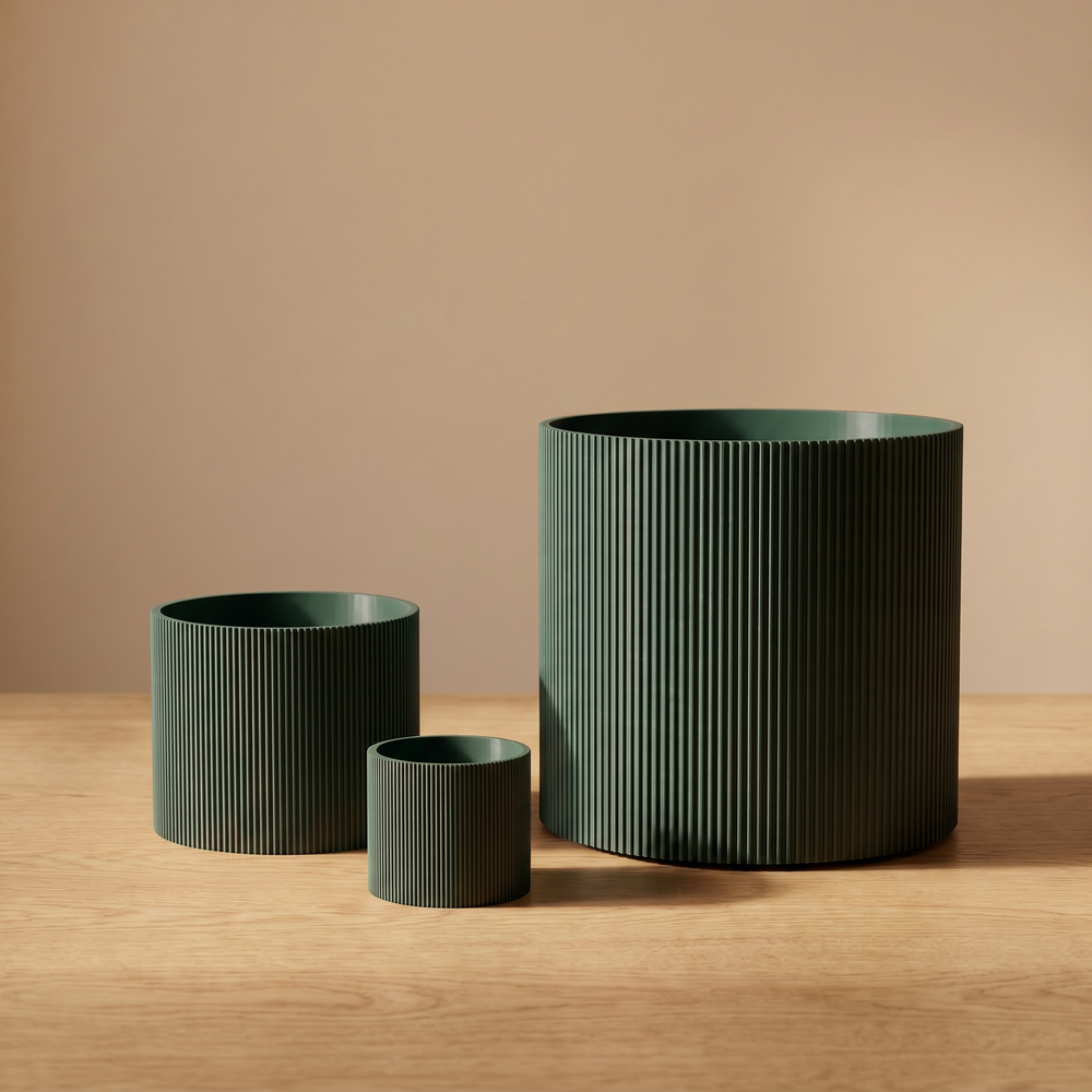 H: 5cm ∅ 7cm / Moos Grün
