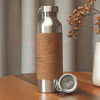 Edelstahltrinkflasche mit Korksleeve - 750ml