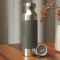 Edelstahltrinkflasche mit Korksleeve - 750ml