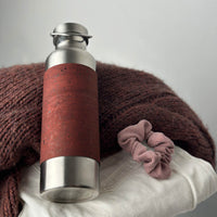 Edelstahltrinkflasche mit Korksleeve - 750ml