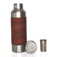 Edelstahltrinkflasche mit Korksleeve - 750ml