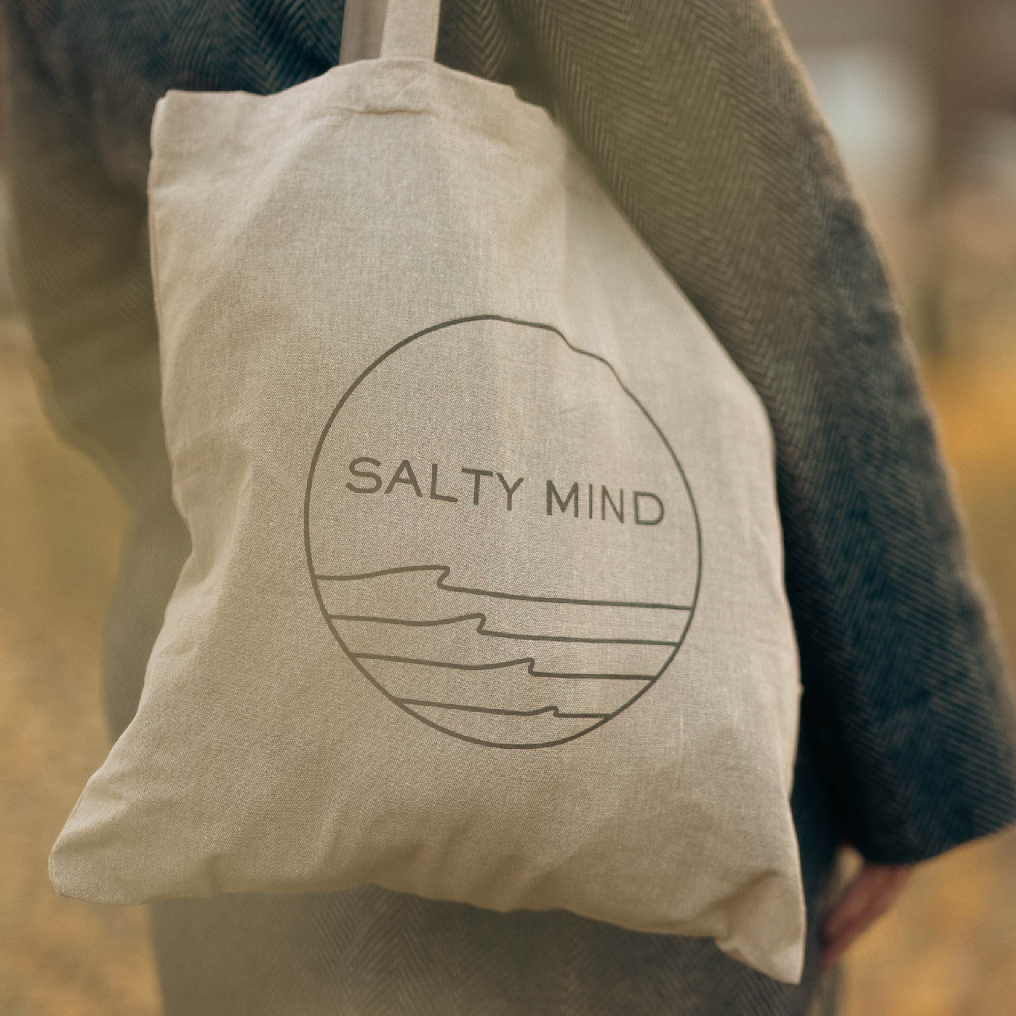 Tasche mit Salty Mind Logo