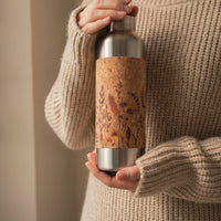 Edelstahltrinkflasche mit Kork - 750ml
