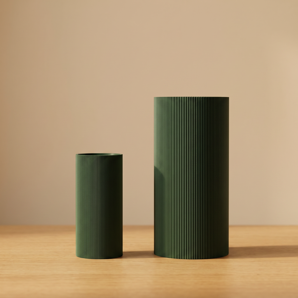 klein / Moos Grün